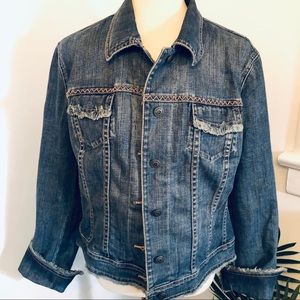 Talbots Jean Jacket size 14